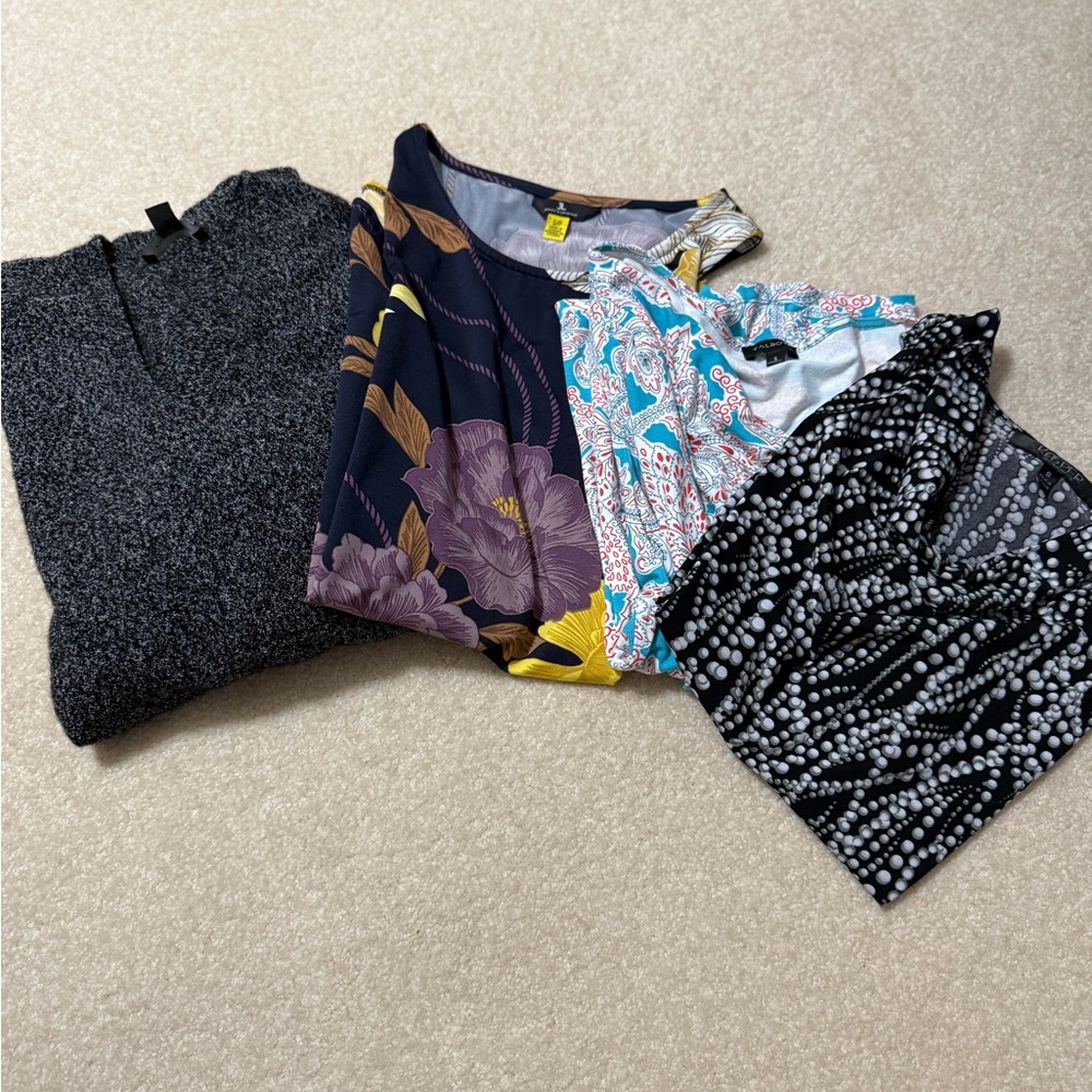 Womens Small Top Bundle Ann Taylor, Talbots, Jules & Leopold and Kasper